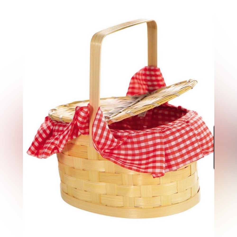 Little Red Riding Hood- Halloween Accessories - Picnic Basket